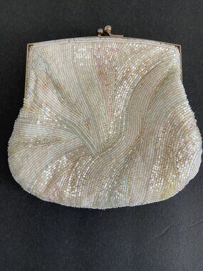 Vintage Beaded Purse, Elegant,